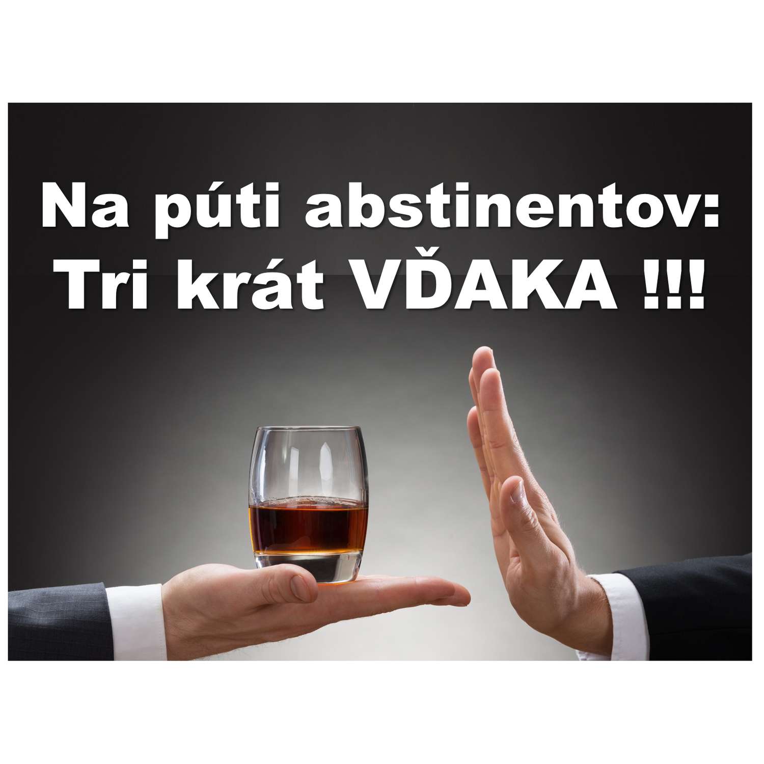 Púť abstinentov: Tri krát vďaka!