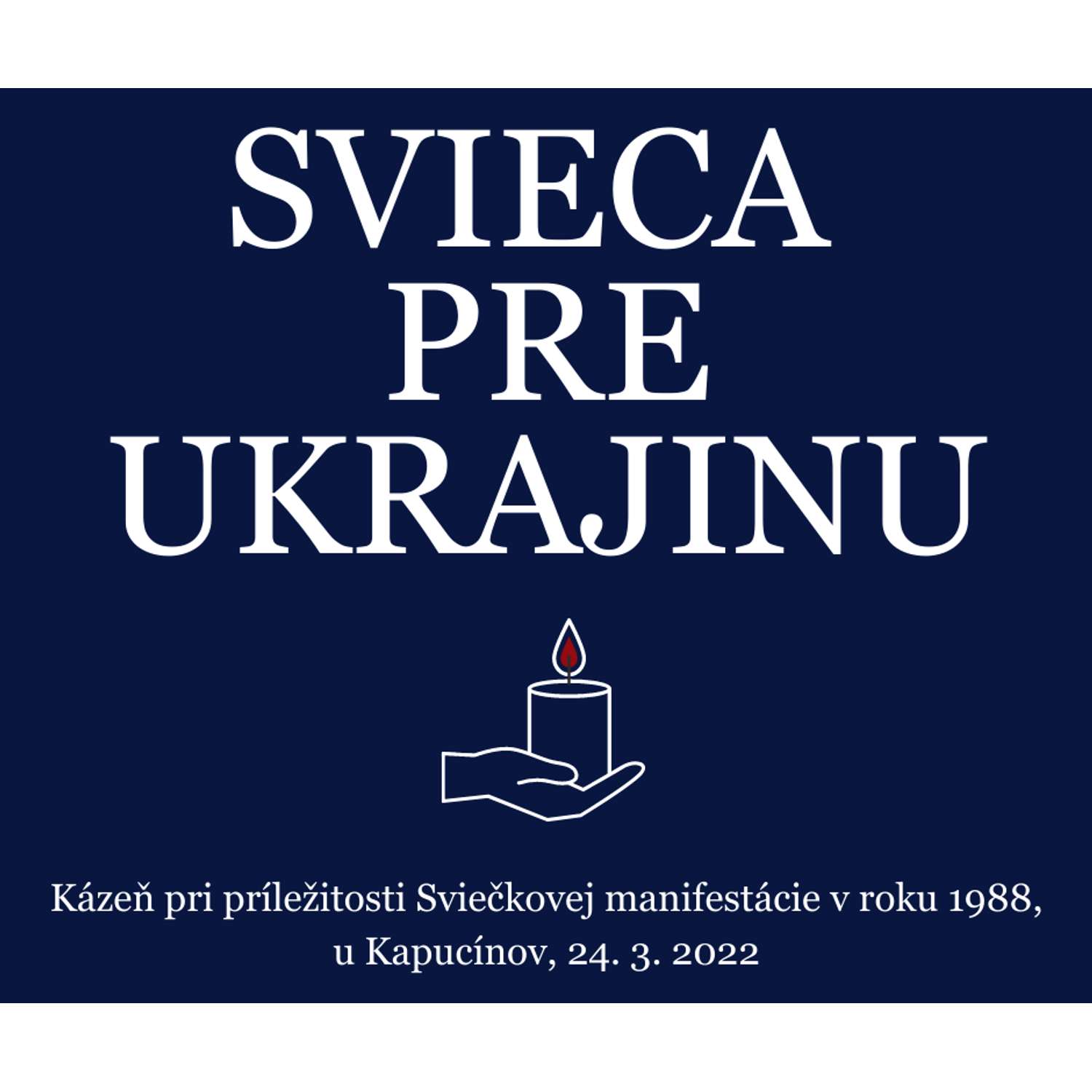 SVIECA  PRE UKRAJINU