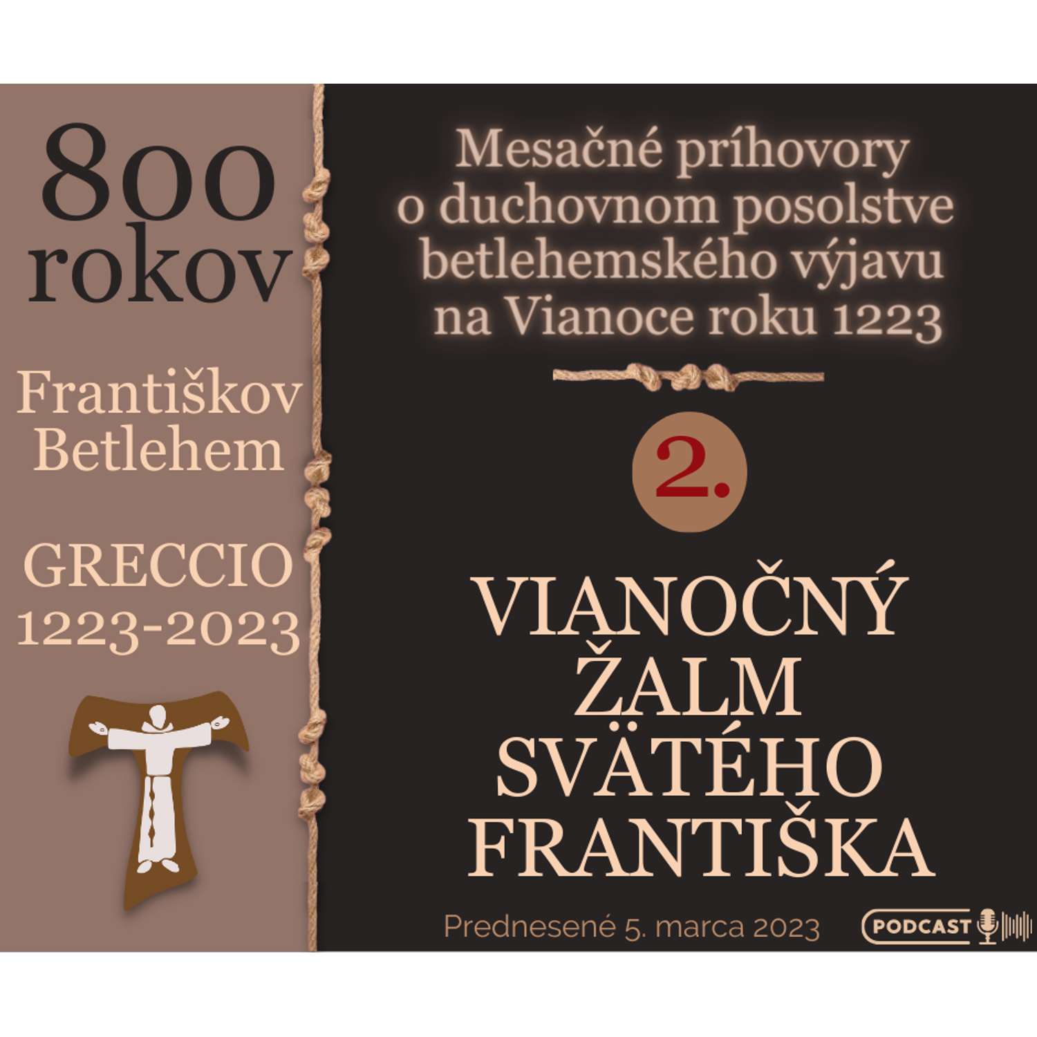 "VIANOČNÝ ŽALM"  SV. FRANTIŠKA