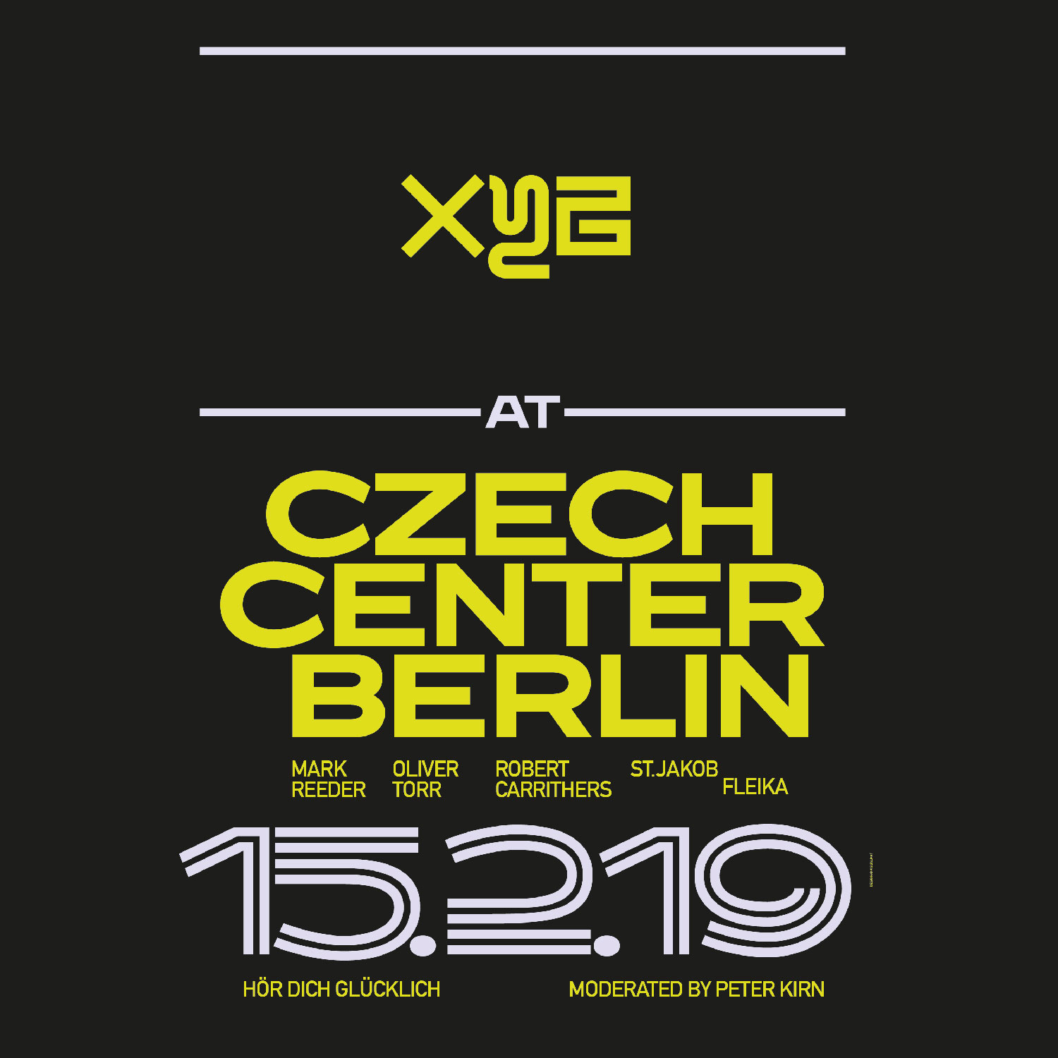 XYZ project w/ Mark Reeder, Robert Carrithers