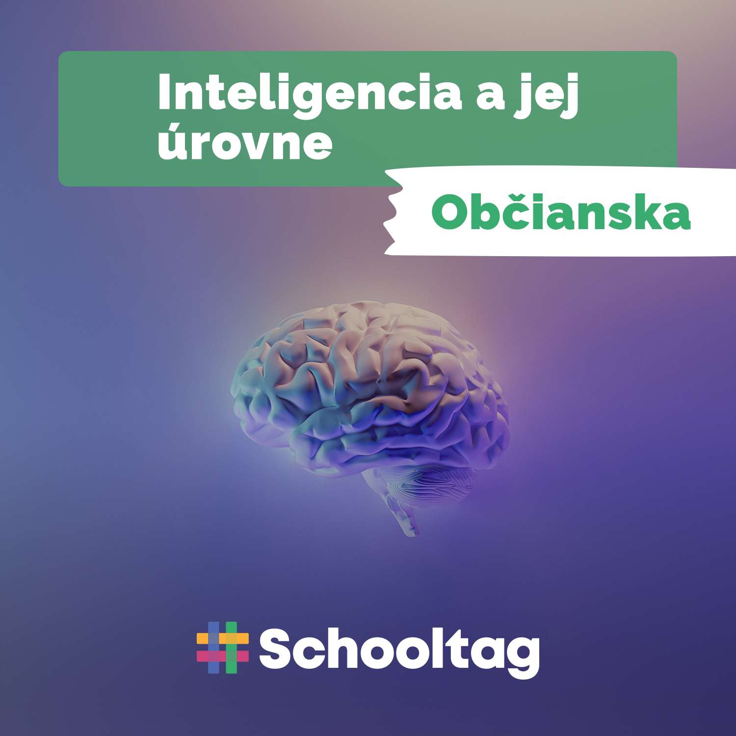 #Občianska: Inteligencia a jej úrovne | Psychológia episode artwork