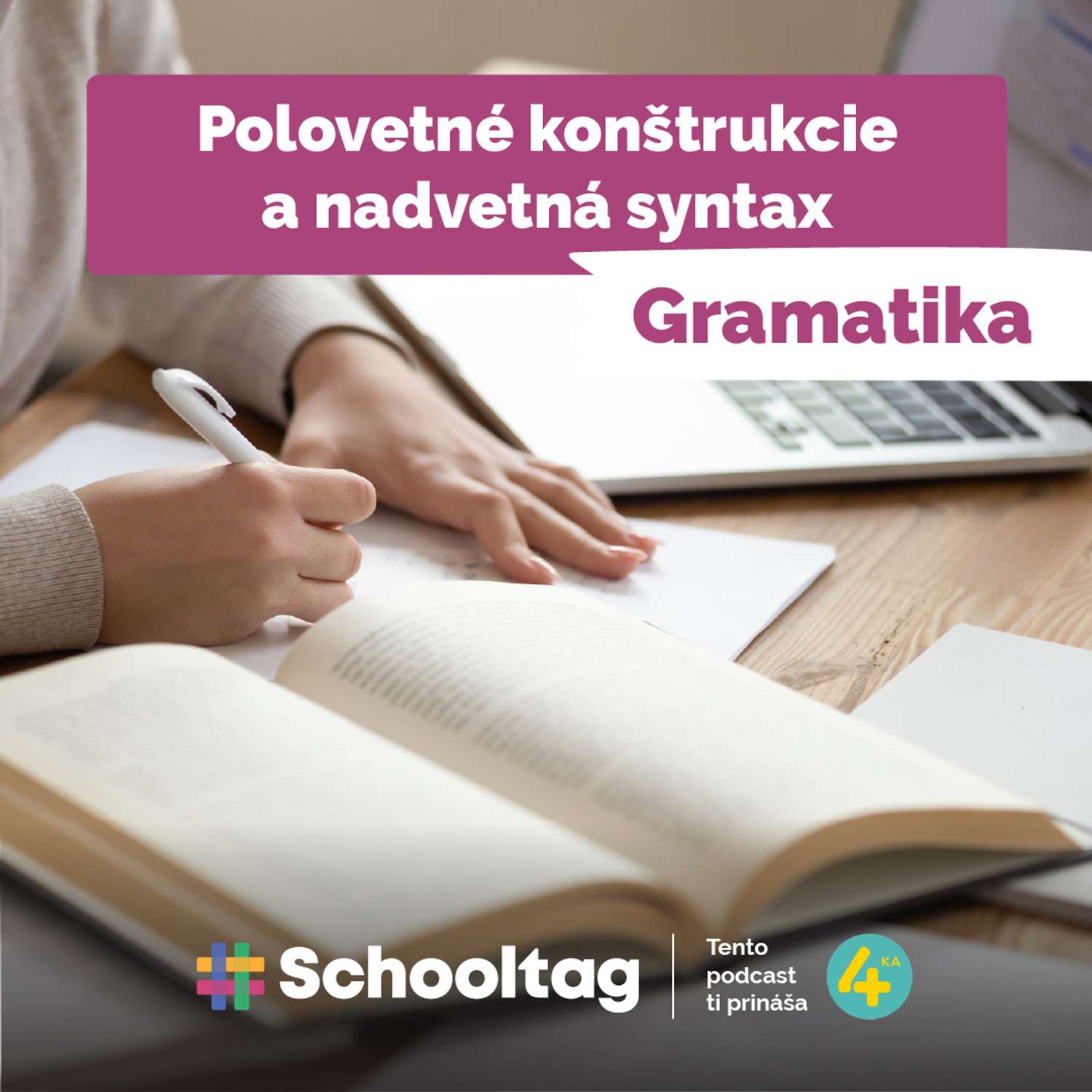 #Gramatika - Polovetné konštrukcie a nadvetná syntax episode artwork