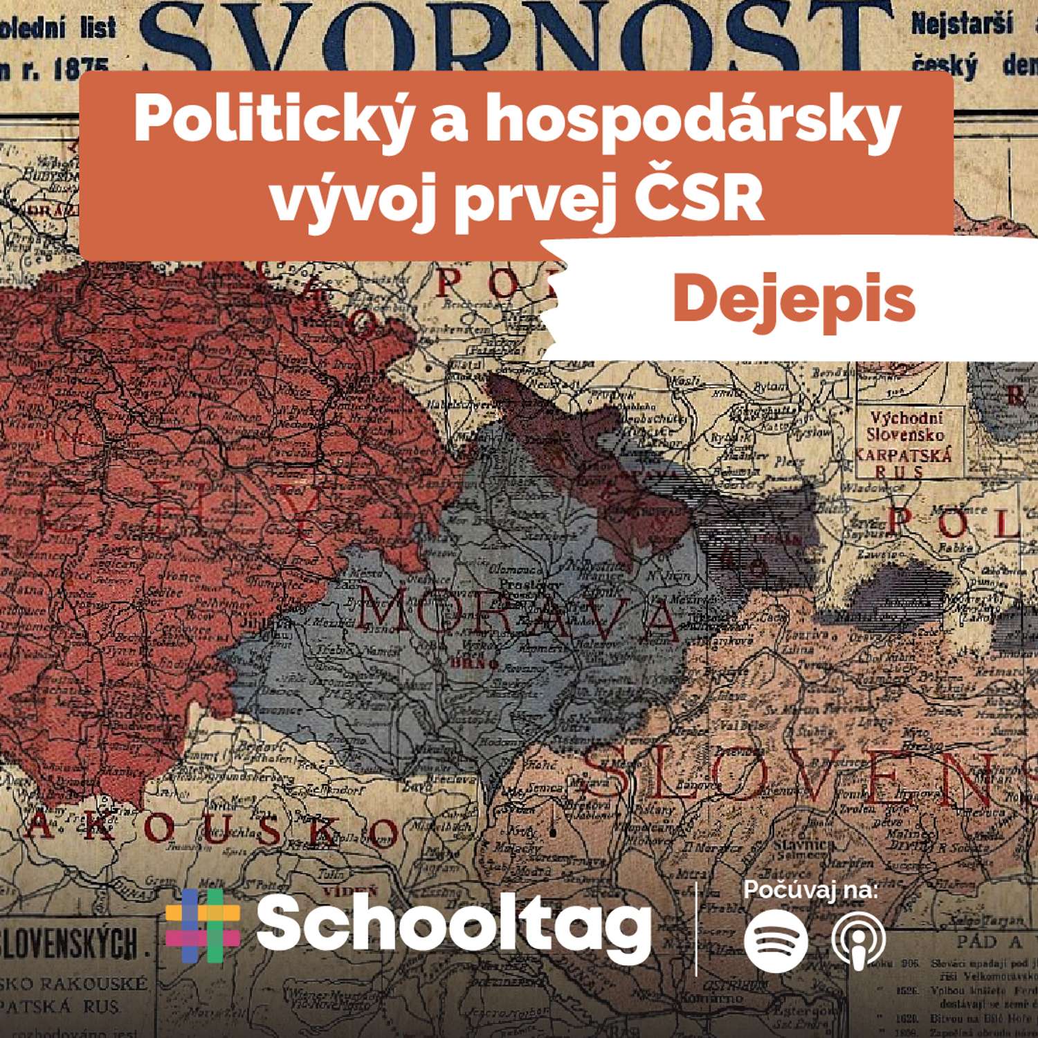 #Dejepis: Politický a hospodársky vývoj prvej ČSR episode artwork