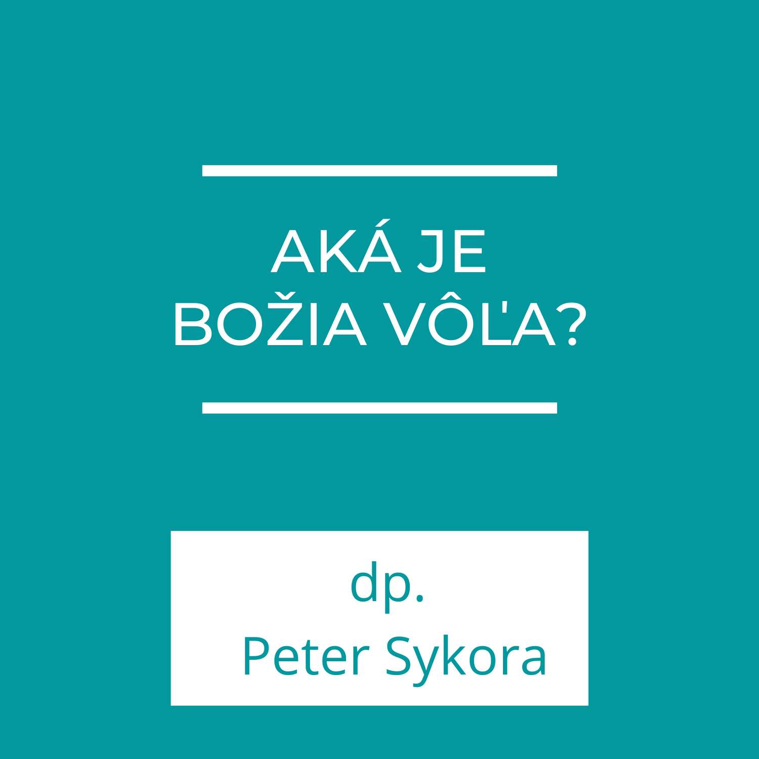 Aká je Božia vôľa? | Homília
