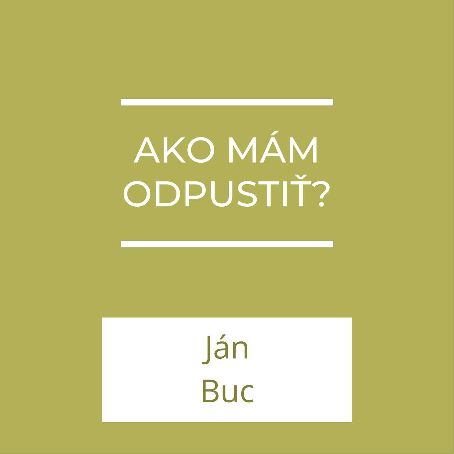 Ako mám odpustiť? | A teraz čo?