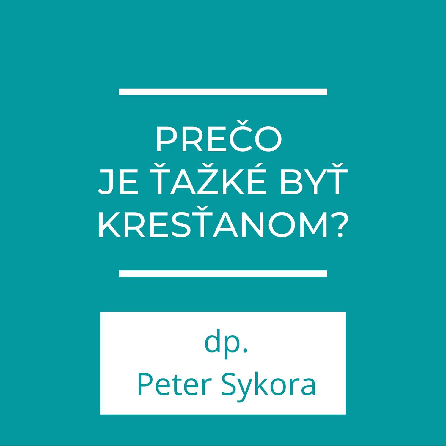 Prečo je ťažké byť kresťanom? | Homília