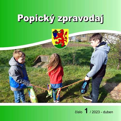 Popický zpravodaj - Číslo 1/2023 - Duben